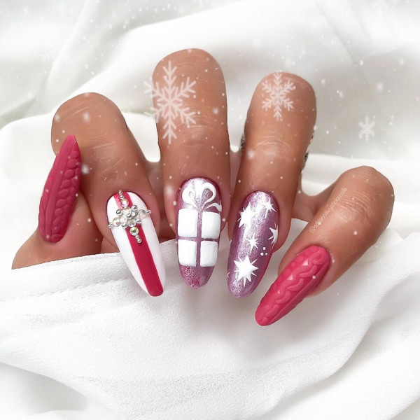 Paznokcie Winter nails
