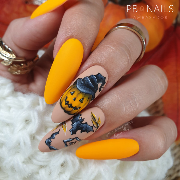 Paznokcie Halloween nails