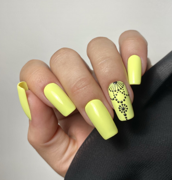 Yellow neon