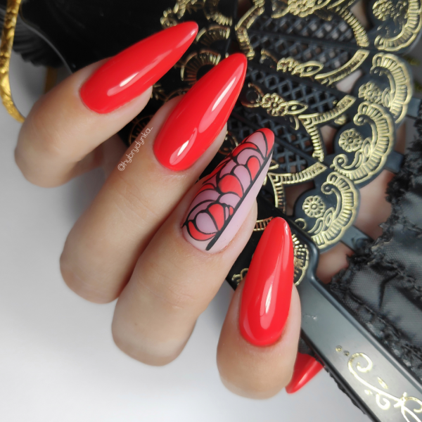 Paznokcie Sexi red nails