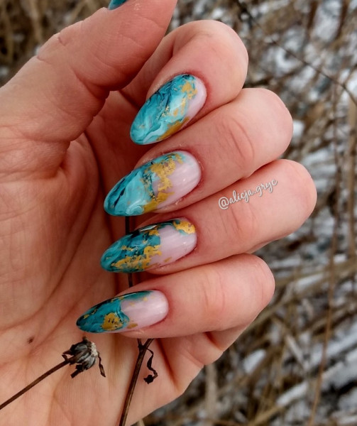 Paznokcie Marblenails