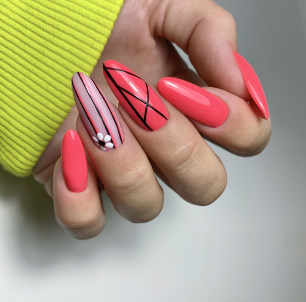 Paznokcie Neon nails