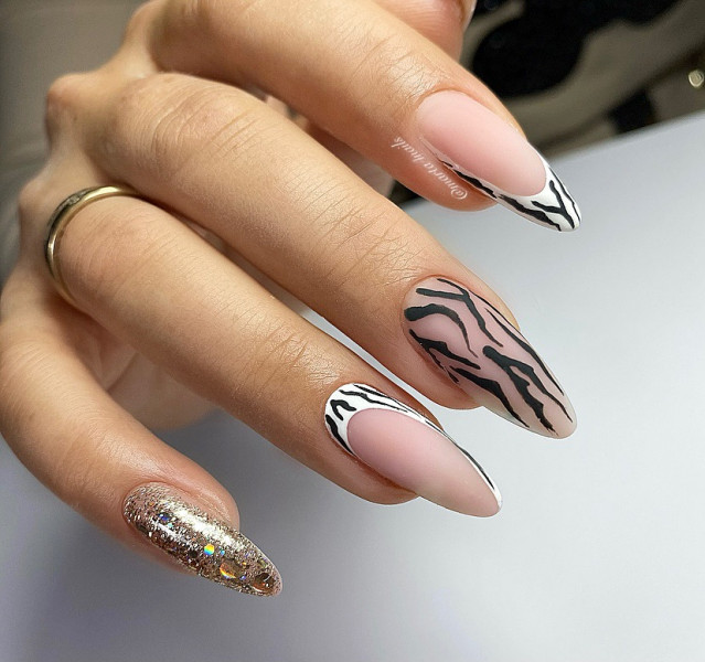 Paznokcie Animal print nails