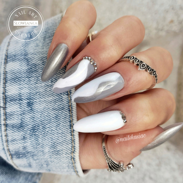 Nails Stone Gray