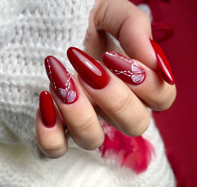 Paznokcie Red nails