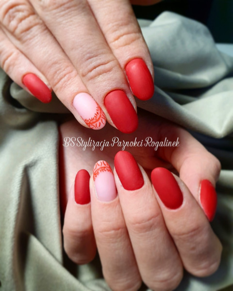 Paznokcie Red nails