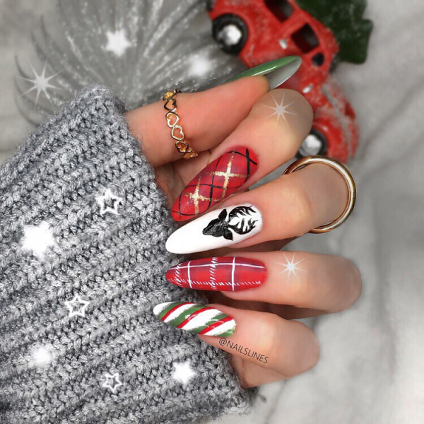 CHRISTMAS nails