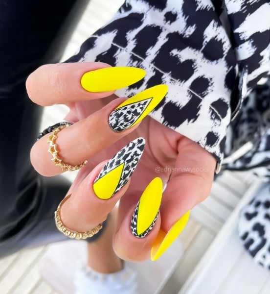 Żółte paznokcie